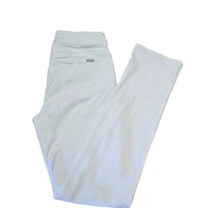 Chicos So Slimming White Straight Leg Jeans Size 1.5 Tall (Womens Sz 10)